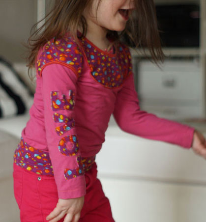Lina in pink