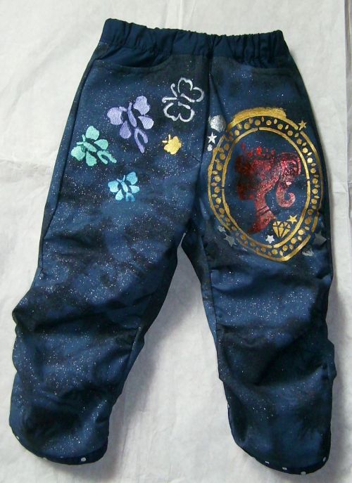 Glitzer-Hose