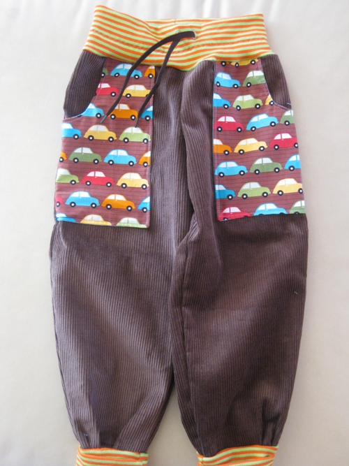 Pluderhose von Gold-Schnitt
