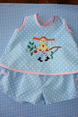 Pippischrze und Rschenskort fr ein kleines Mdchen