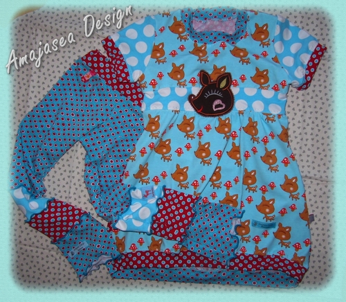 Frhlingskombi Ottobre Lucky Cat & Nala Legging