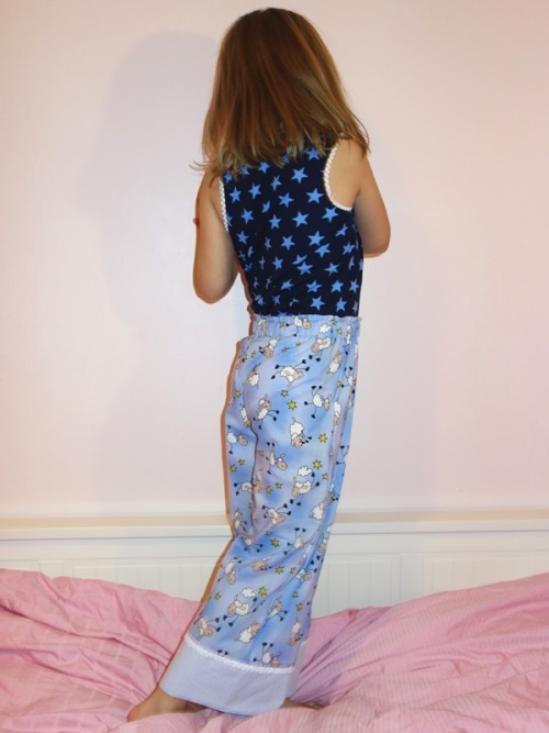 Pyjama Set Blau