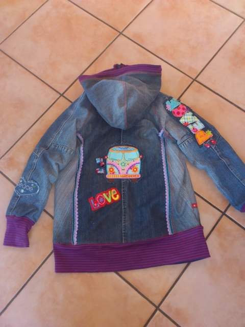 Bandito als Jeansjacke - Rckansicht