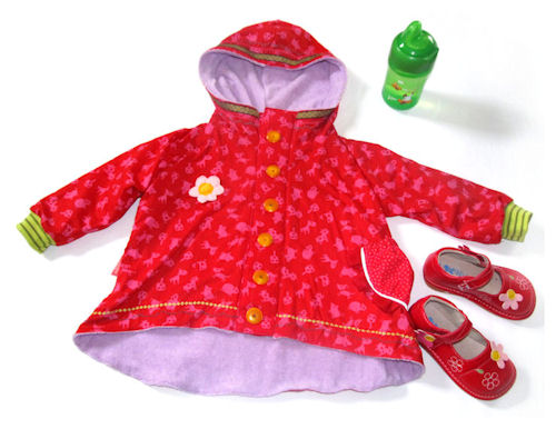 Eine Froschjacke