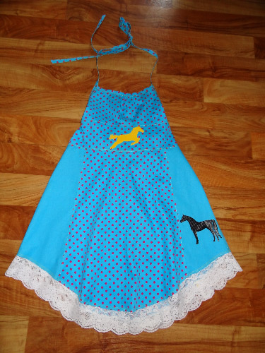 Neckholderkleid Vorne