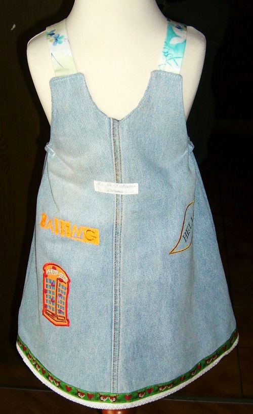 London-Kleid Rckseite