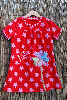 Ottobre-Shirt zum Kleid verlngert...