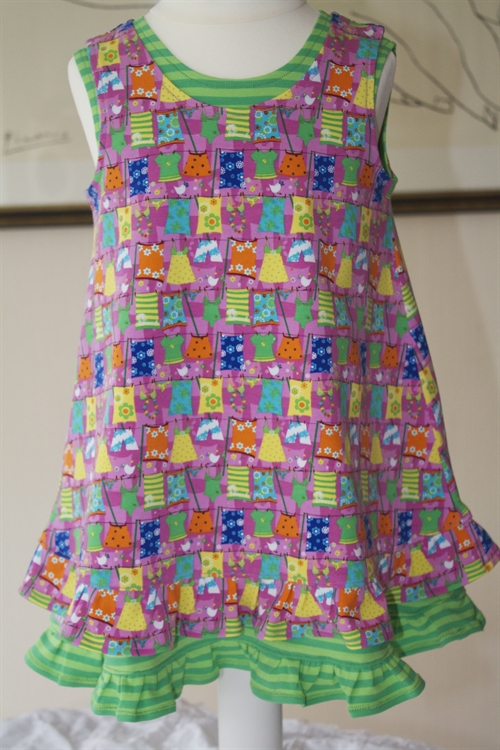 Doppeltes Jerseykleidchen...