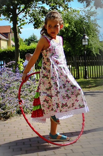 Schulanfangspartykleid
