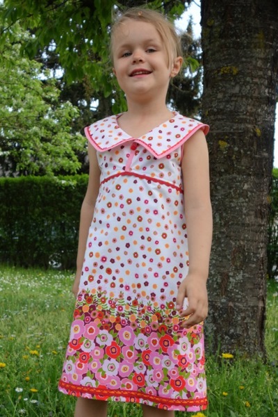 Kleid in A-Form