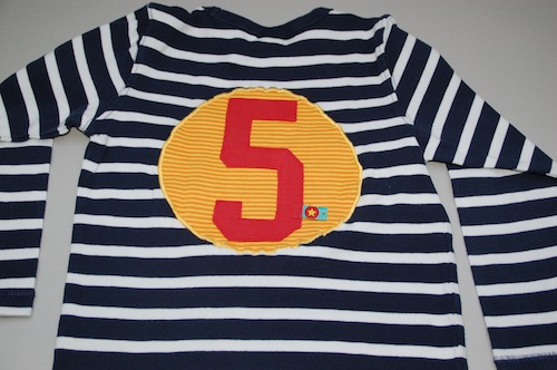 2. Geburtstags Shirt hinten