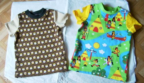 Bunte Shirts fr kleine Jungs