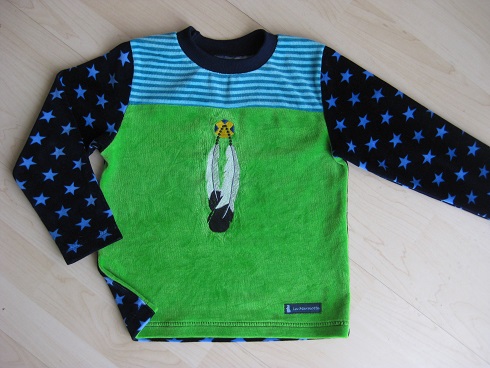 Nickyshirt mit Indianerschmuck!
