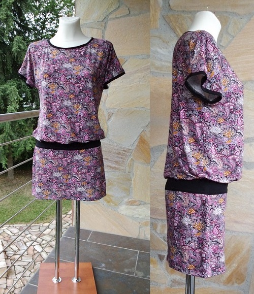 Ein Shirtkleid