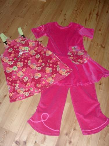 3-Teiler in pink Henrika/Dortje und Tunika