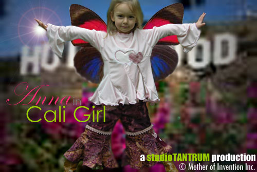 Hollywood Baby! Happy Hippy Cali Girl VII