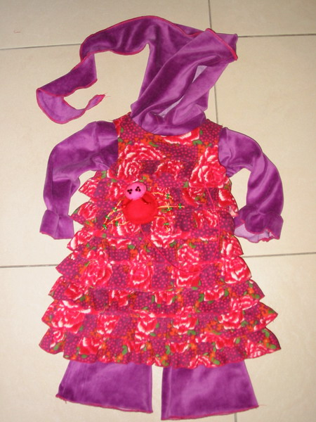 unterziehkombi mit ruschenkleid