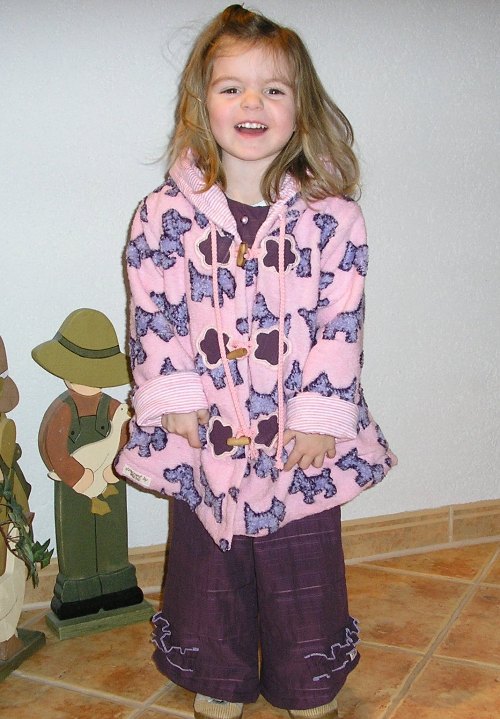 Jacke mit Chinaverschlssen - vorne