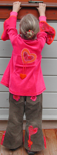 Kombi zum Pinky-Patchwork-Kleid-Rckseite