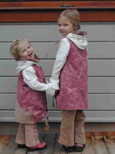 Paula und Nele im Partnerlook