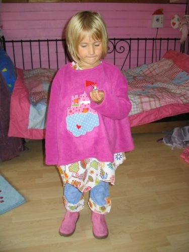 Pulli zur Prinzessinenkombi
