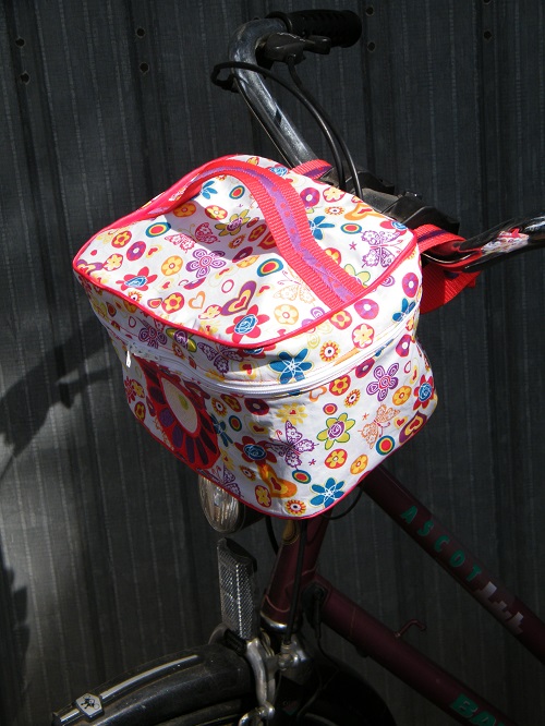 SCHWARZ als Fahrradtasche