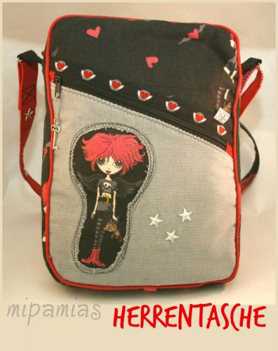 Meine punkige Herrentasche...