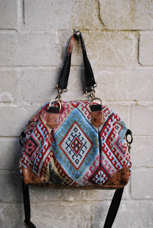 Kugeltasche im Retro-Look