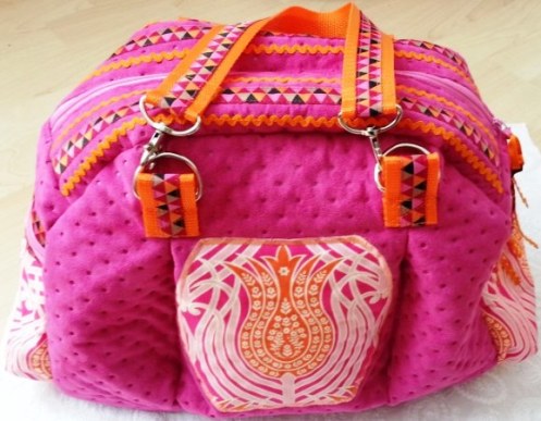 Kugeltasche Pinkorange