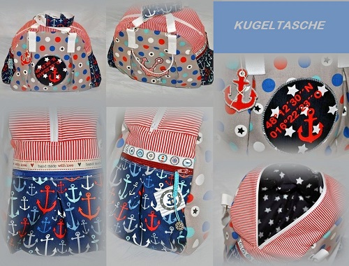 Maritime Kugeltasche