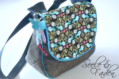 Zirkeltasche mit Vgelchen