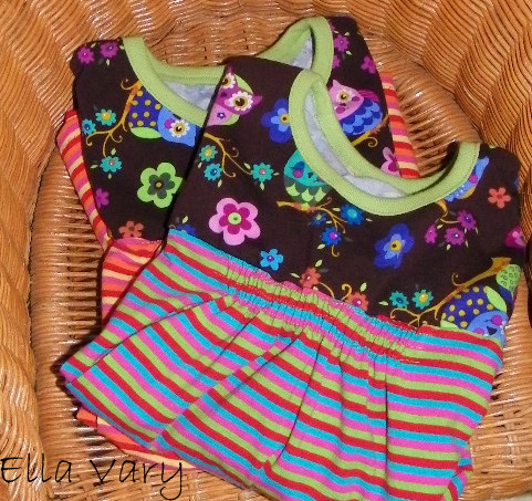 Eulen-Ringel-Shirts