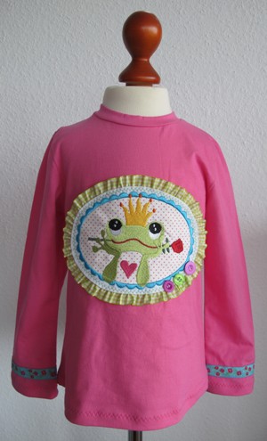 Antonia mit Froschprinz