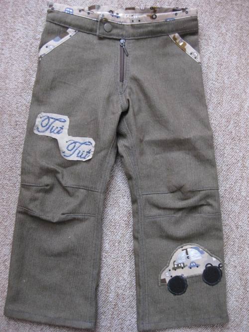 Jeanshose von Gold-Schnitt