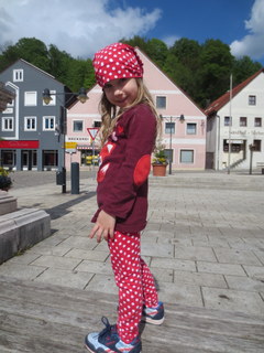 Legging mit passender Mtze