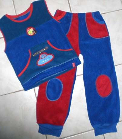 Fleece-Kombi