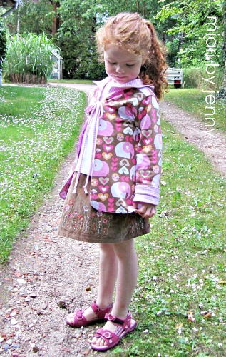 Unsere oberse neue Wendejacke