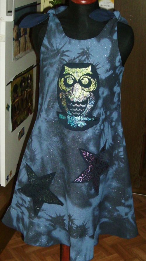 Glitzerkleid