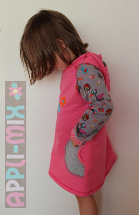 HoodHoodie-Kleid