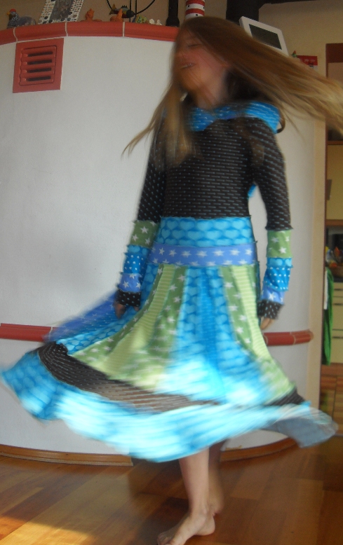 ... und noch ein Einzelbild vom groen Kleid