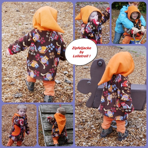 Zipfeljacke von Lolletroll