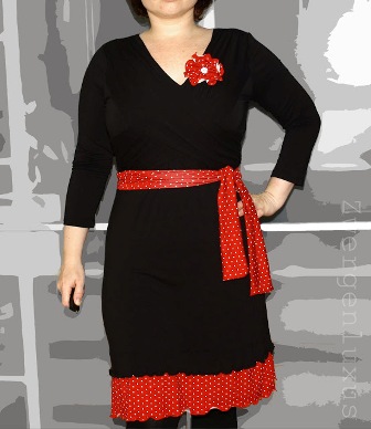 gepimptes Kleid