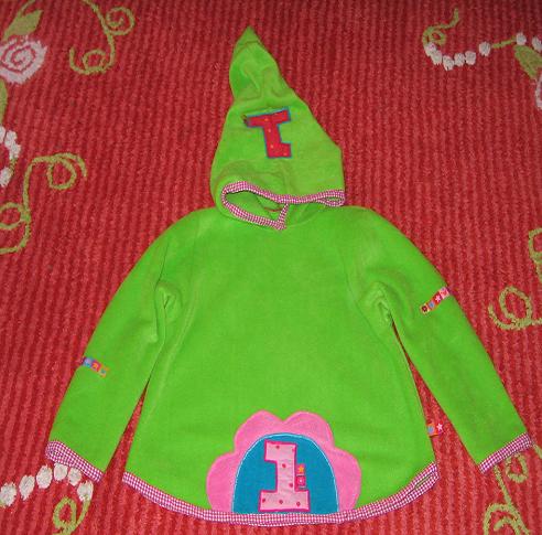 Fleece Pulli etwas anders