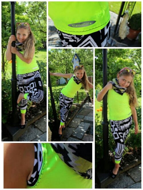 black&white meets neon