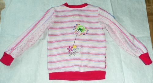 Rckseite der Strickjacke