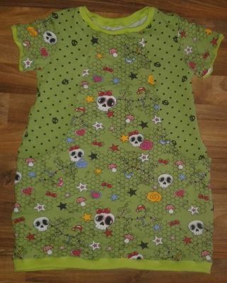 Flycatcher Kleid Skulls