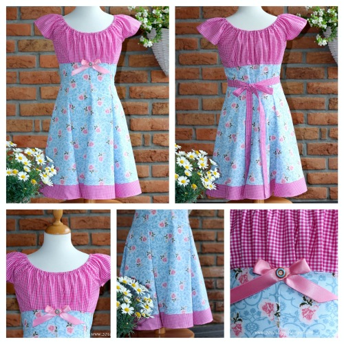 Eodie in Rose/Blau
