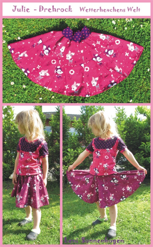 Julie unser Drehrock...