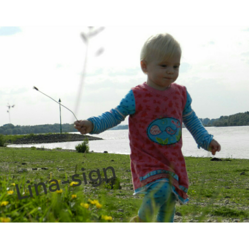 Antonia-Kleid mit Love chirp