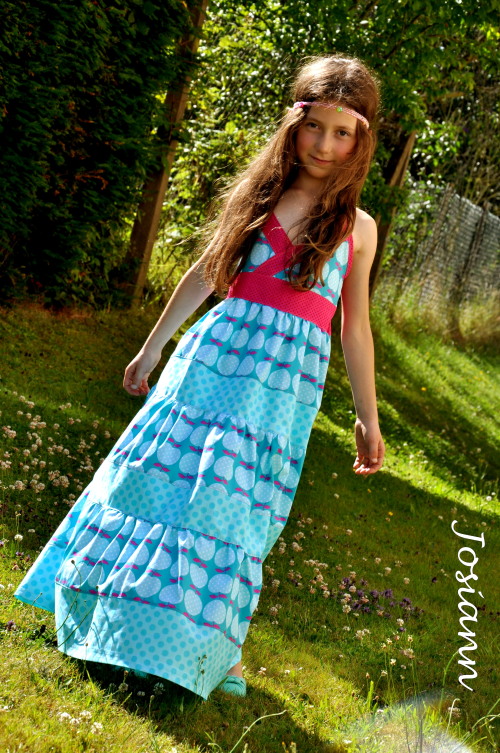 Lorelei in bodenlang fr den Sommertraum